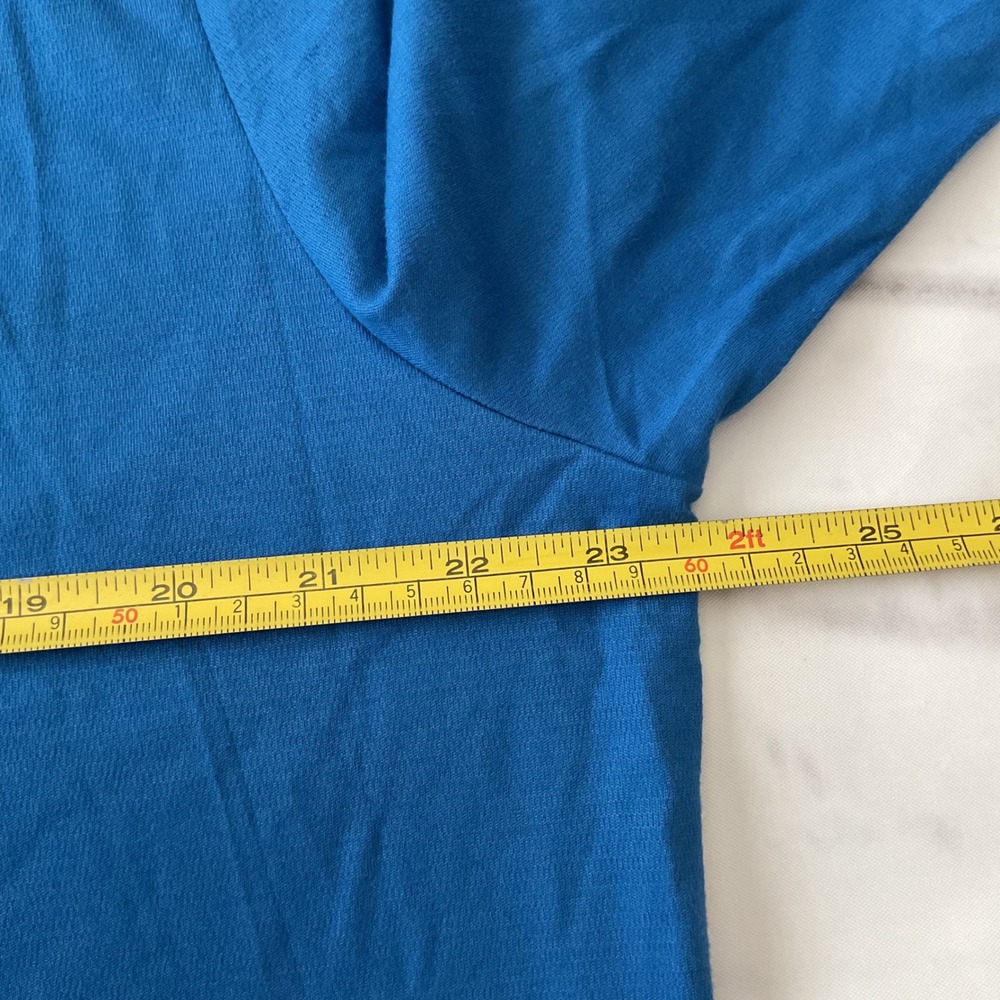 J.Lindeberg Perry Long Sleeve Golf Polo Shirt Mens XXL Regular Fit Blue Preppy - Picture 10 of 12
